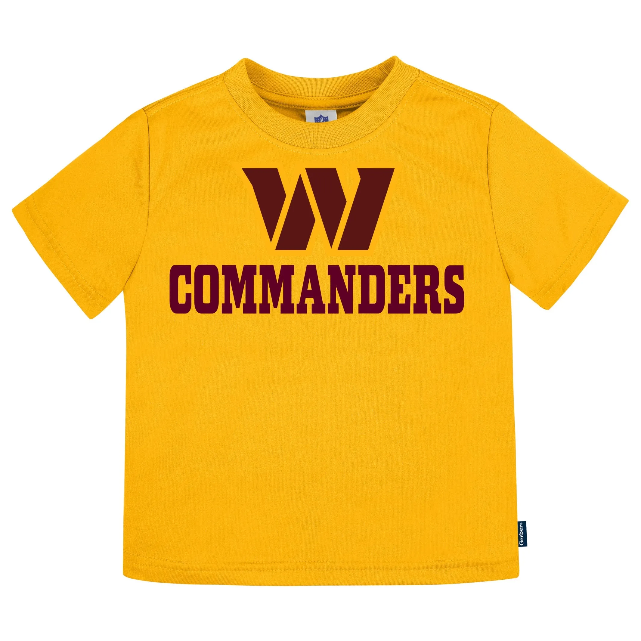 3-Pack Infant & Toddler Boys Commanders Short Sleeve Tees