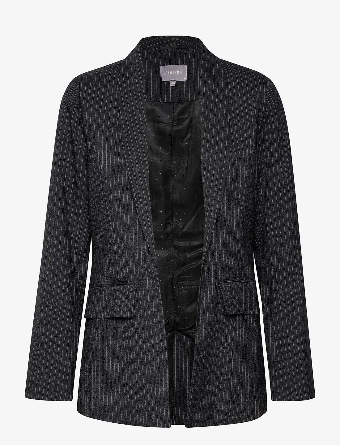 Achena Blazer in Dark Grey Melange