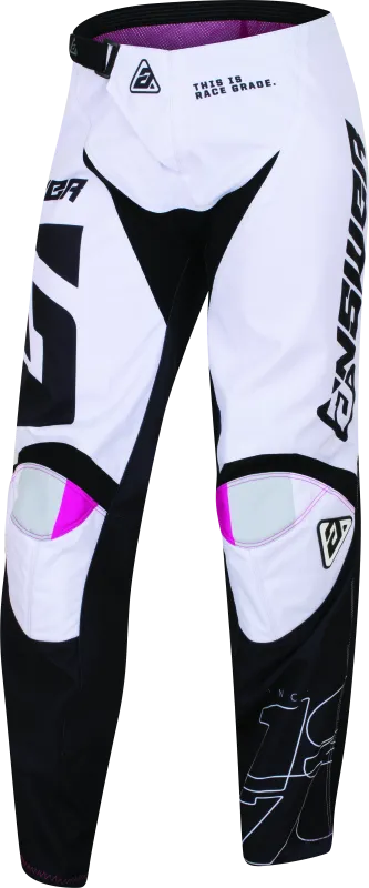 Answer 23 Syncron CC Pant Black/White/Rhodamine Womens - 14 Regular