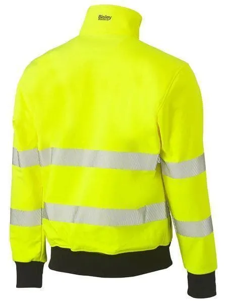 Bisley Taped Hi Vis Soft Shell Bomber Jacket BJ6979T