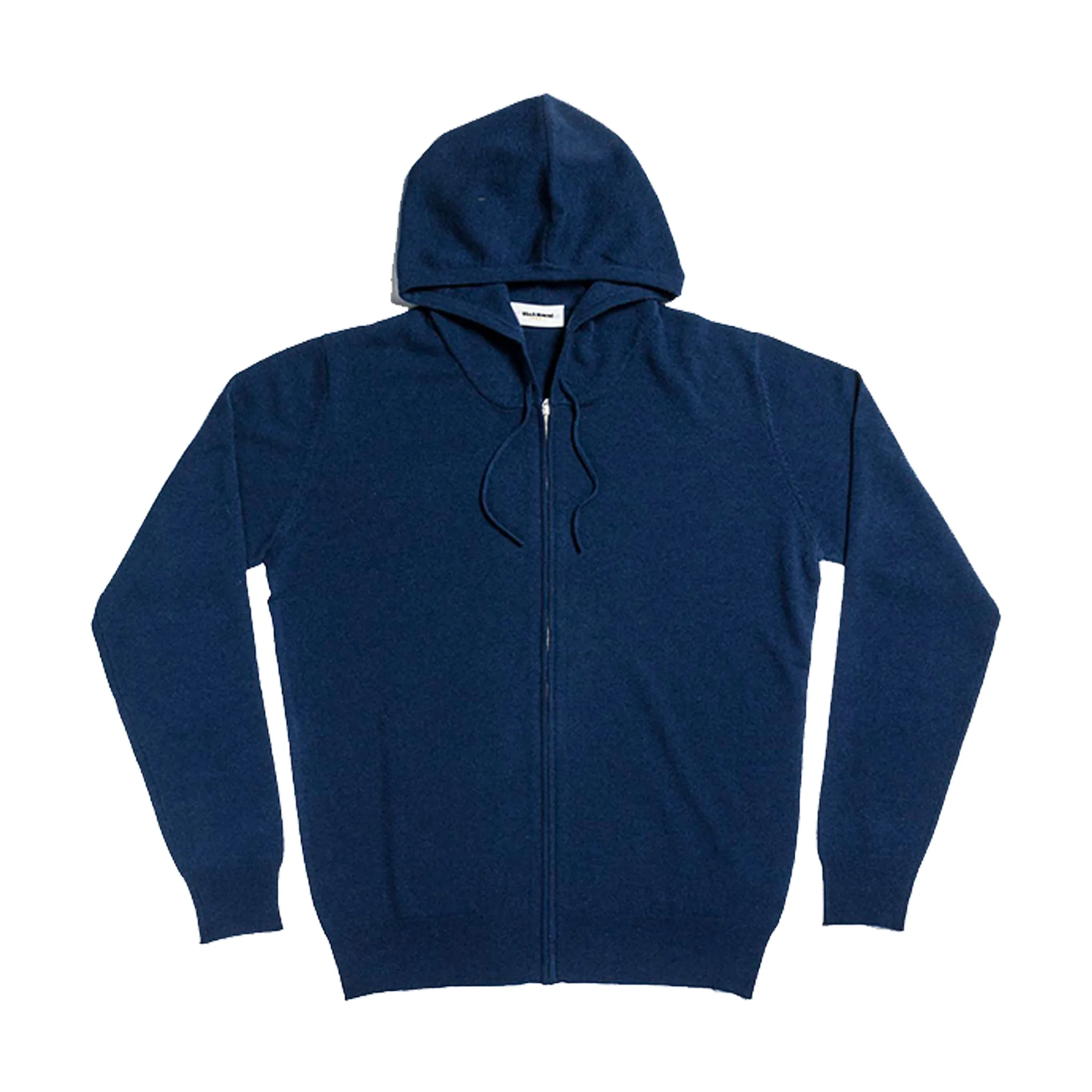 Black Hound Cashmere Zip Hoodie