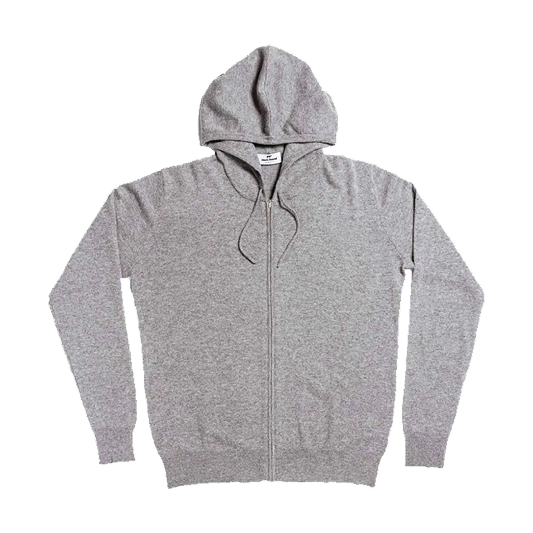 Black Hound Cashmere Zip Hoodie