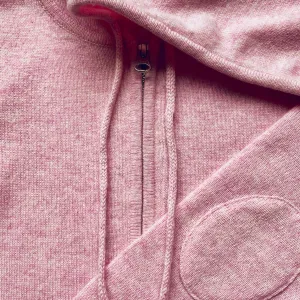 Cashmere Kids Hoody in Rosebud Pink