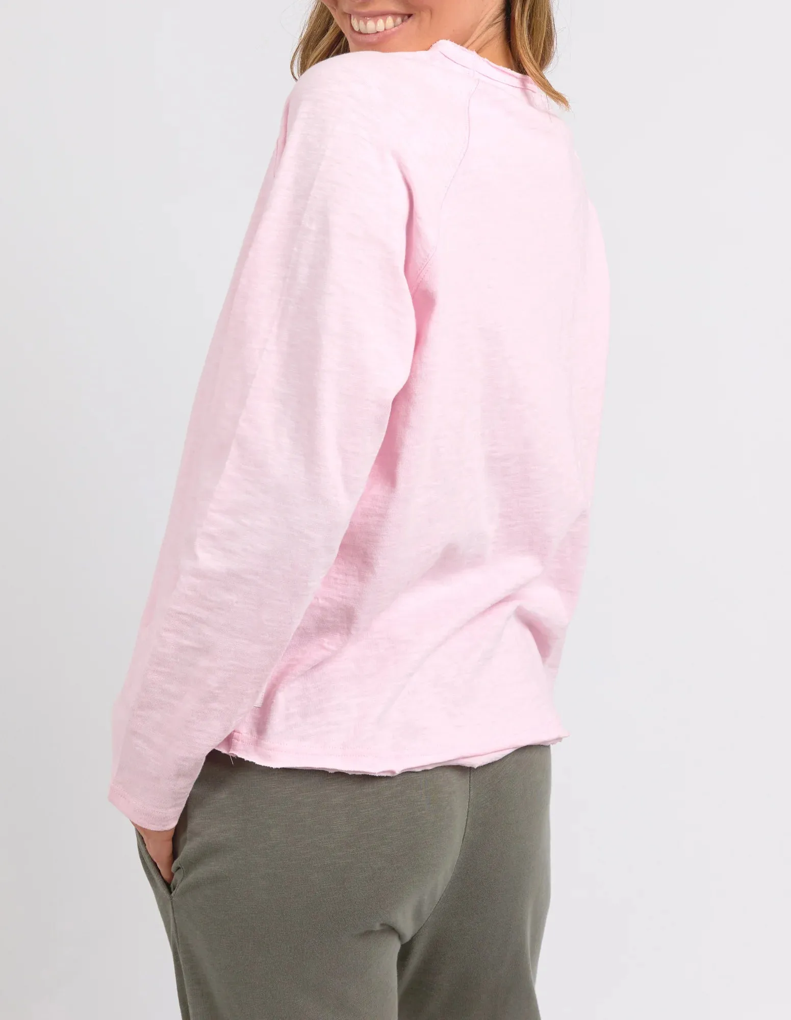 Chris L/S Sweat - Pinkaboo