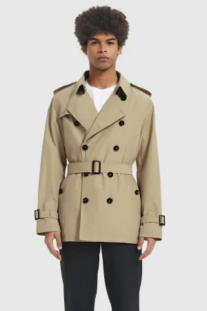 Classic Double-Breasted Overcoat