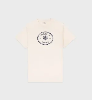 Eden Crest Kennedy T-Shirt - Cream/Navy