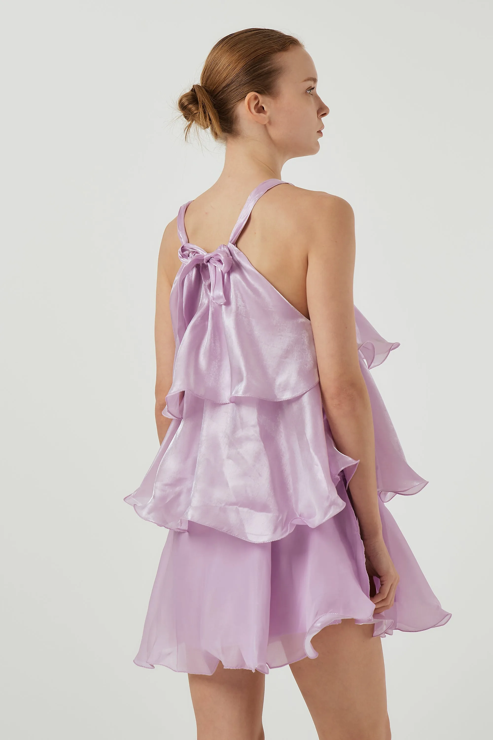 Ella Organza Tiered Dress