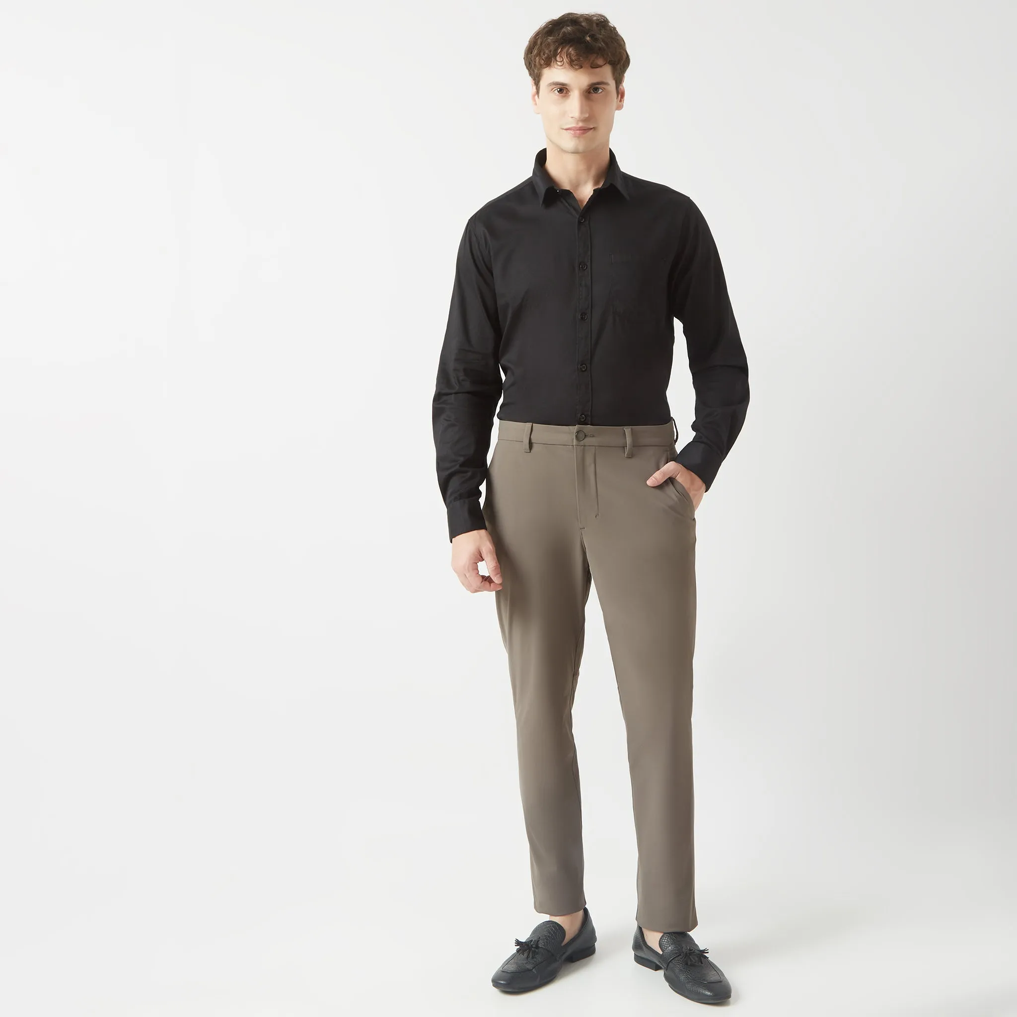 FluidX™ Pants - Wrinkle Free 4-way Stretch made with exclusive CIEM®- Mid Rise