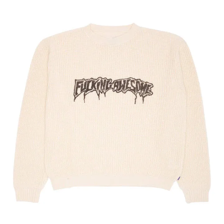 Fucking Awesome Drip Logo Sweater