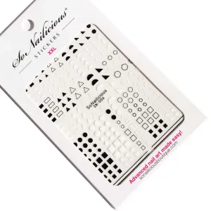 Geometric Nail Stickers - 006 XXL