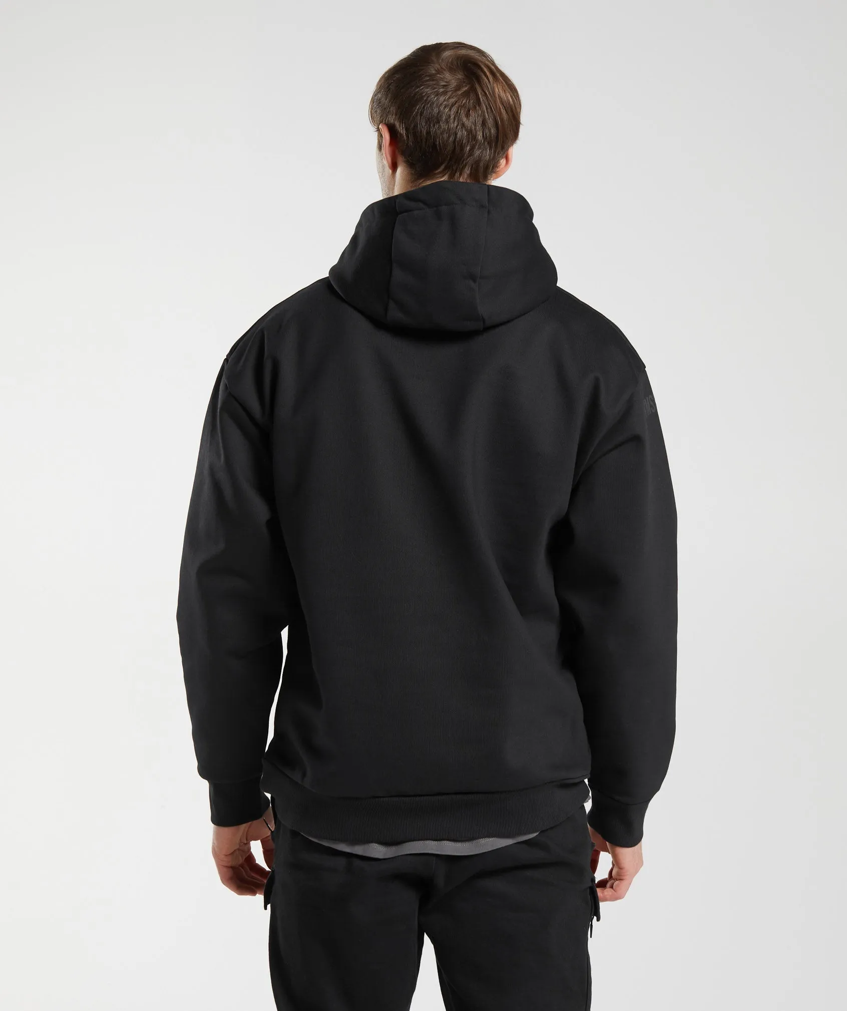 GS x David Laid Hoodie - Black