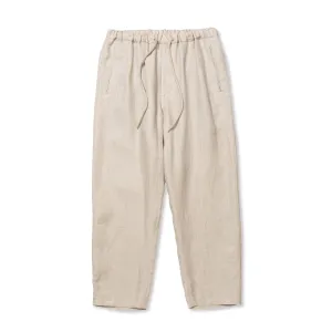 JAPAN LINEN HERRINGBONE EASY SLACKS