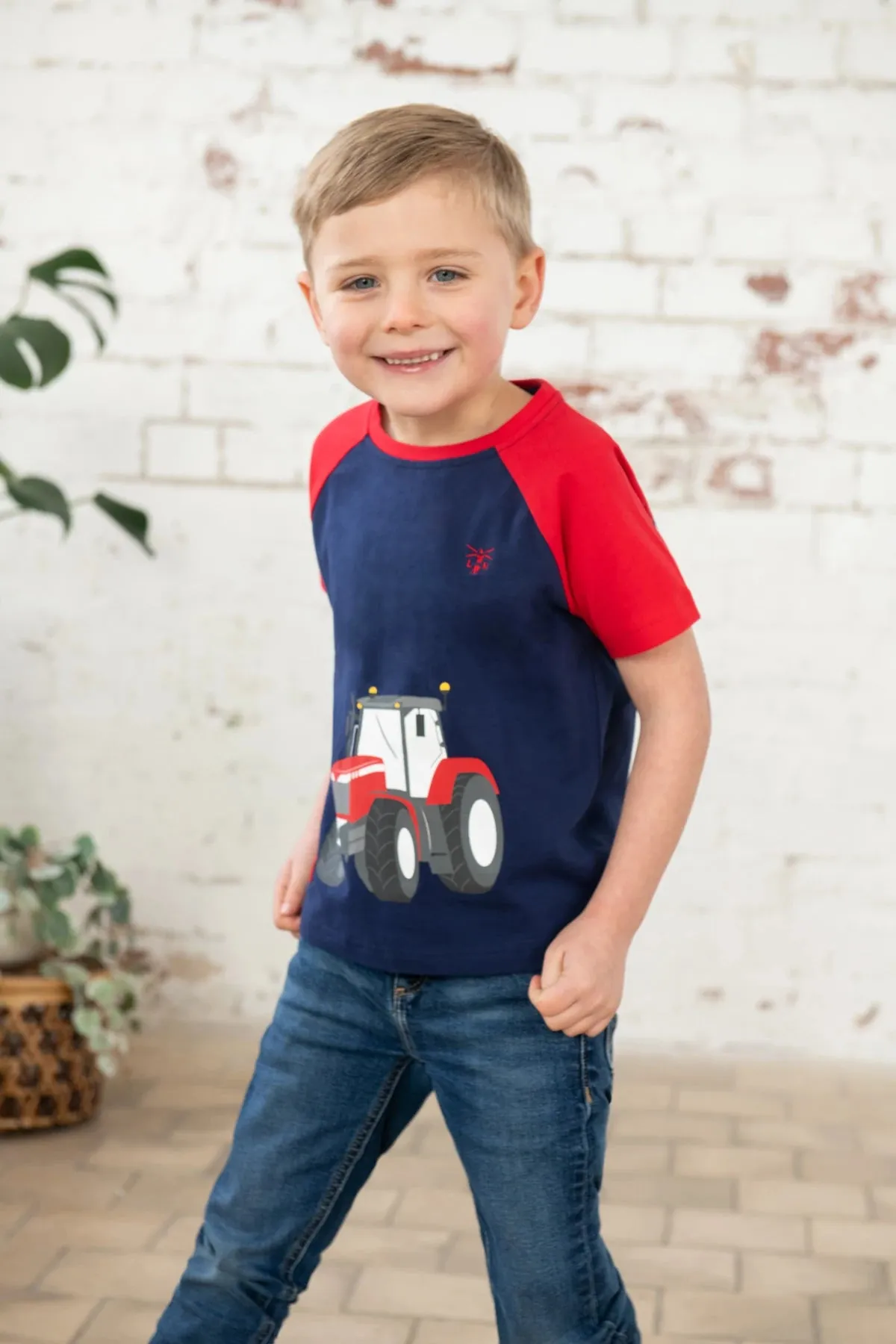 MASON TEE SHIRT - RED TRACTOR