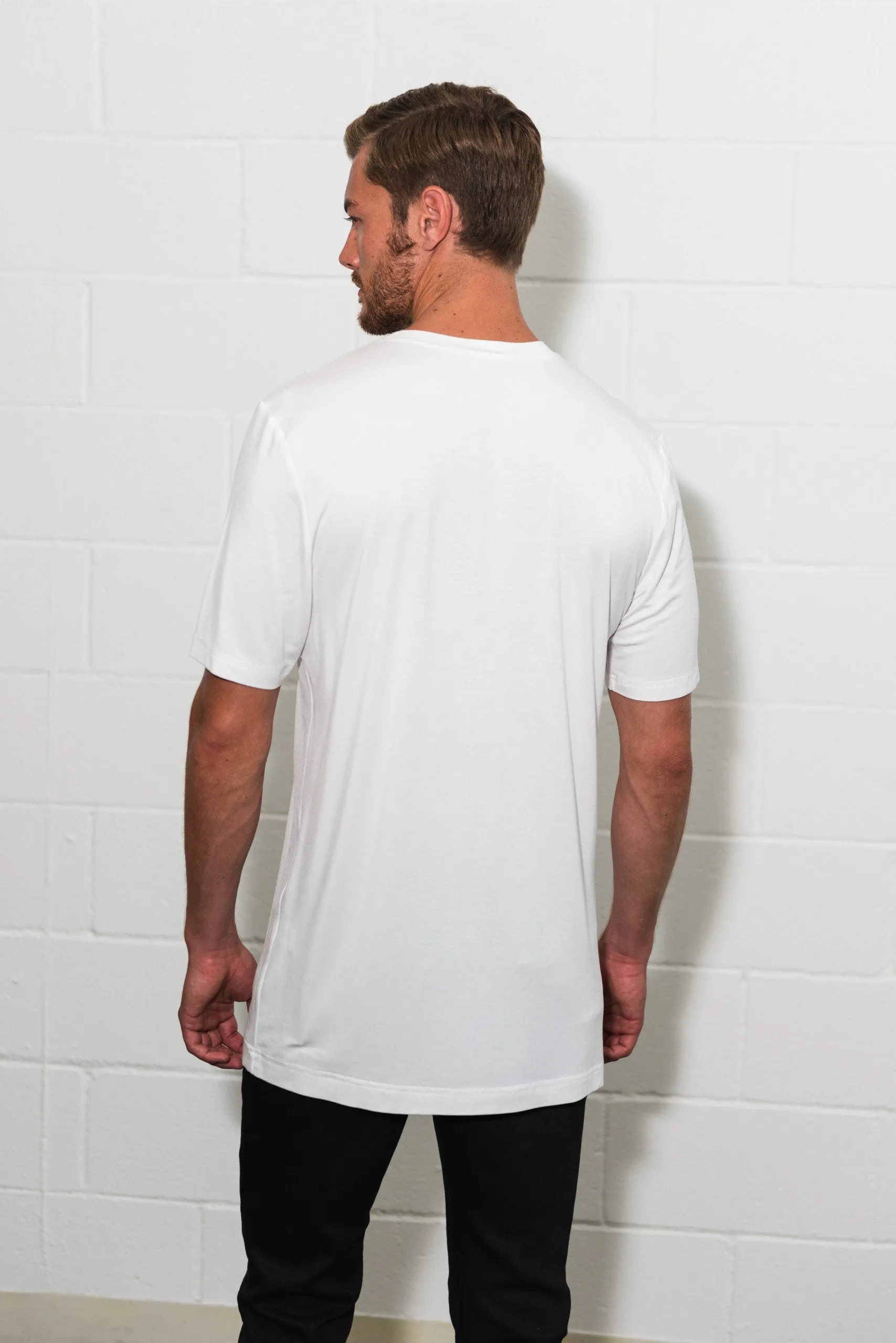 Men's Modal Oversized Crew Tee