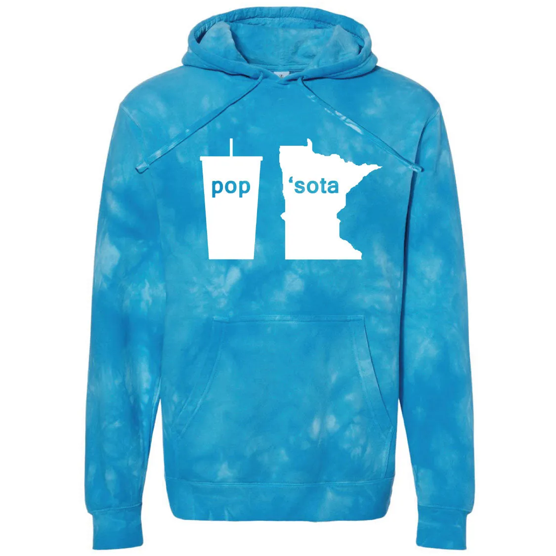 Minnesota 'Sota Pop Tie-Dye Hoodie