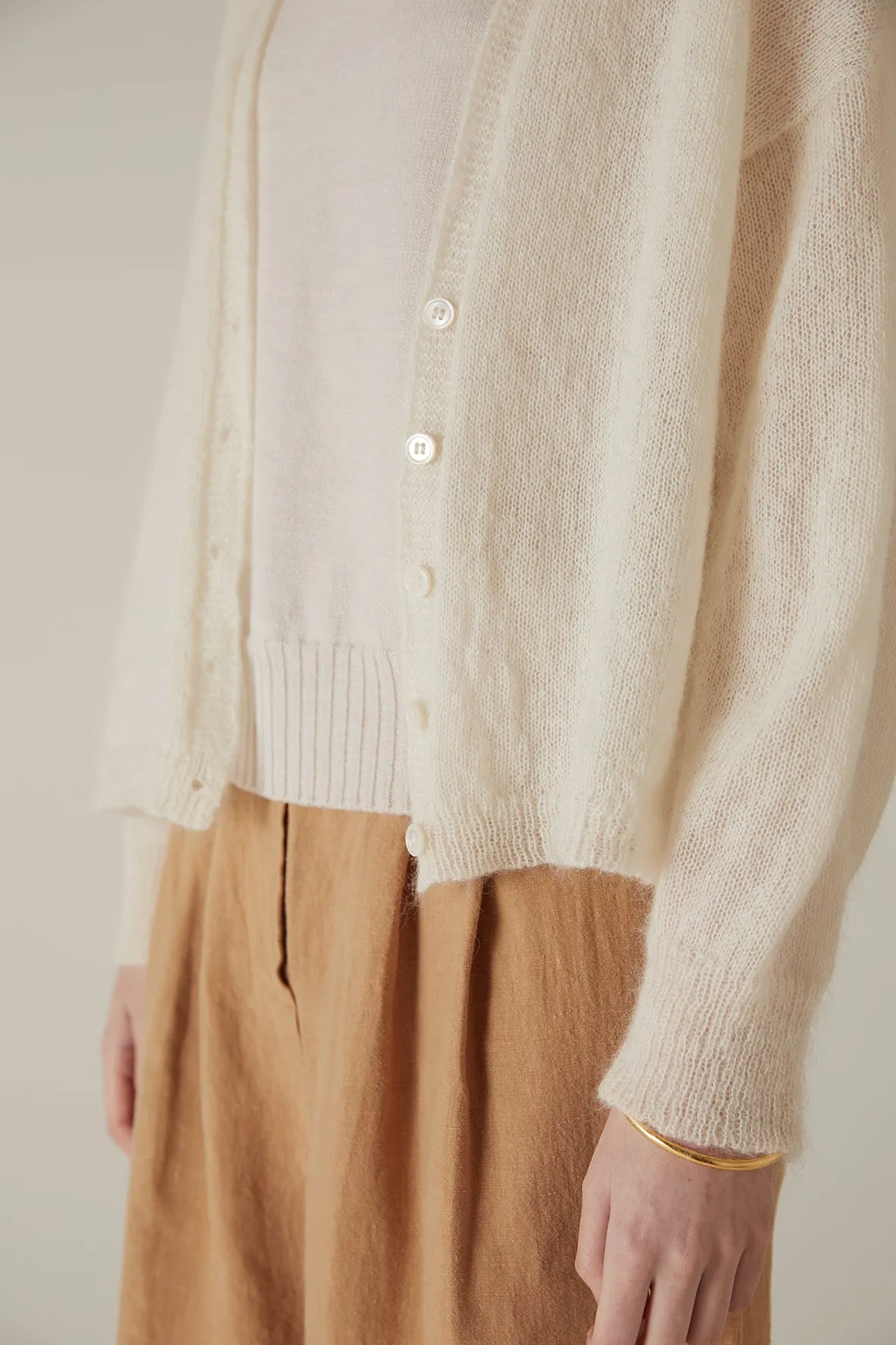 Mist Cardigan - Ivory