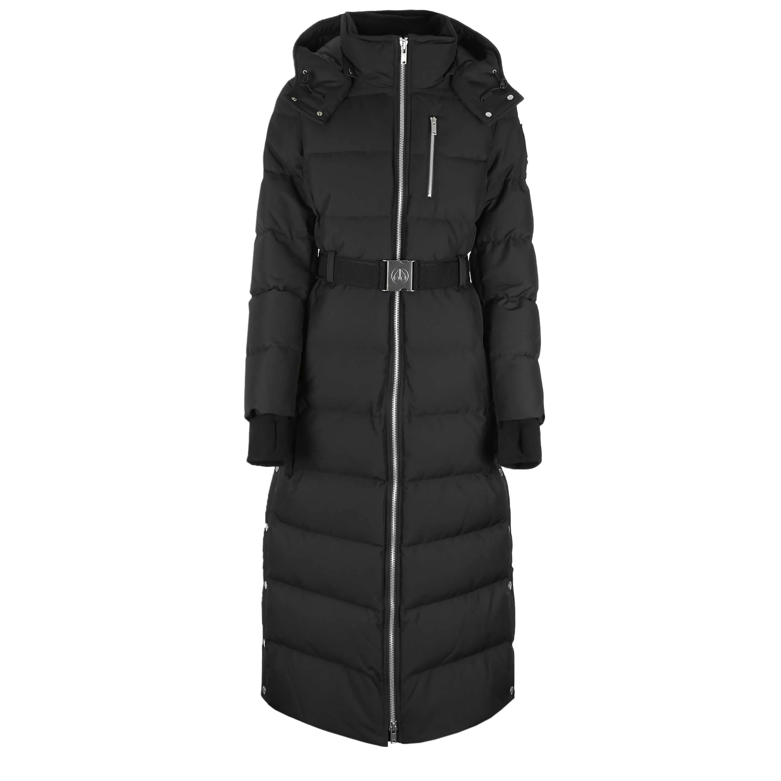 Moose Knuckles Cloud Long Ladies Parka Jacket in Black