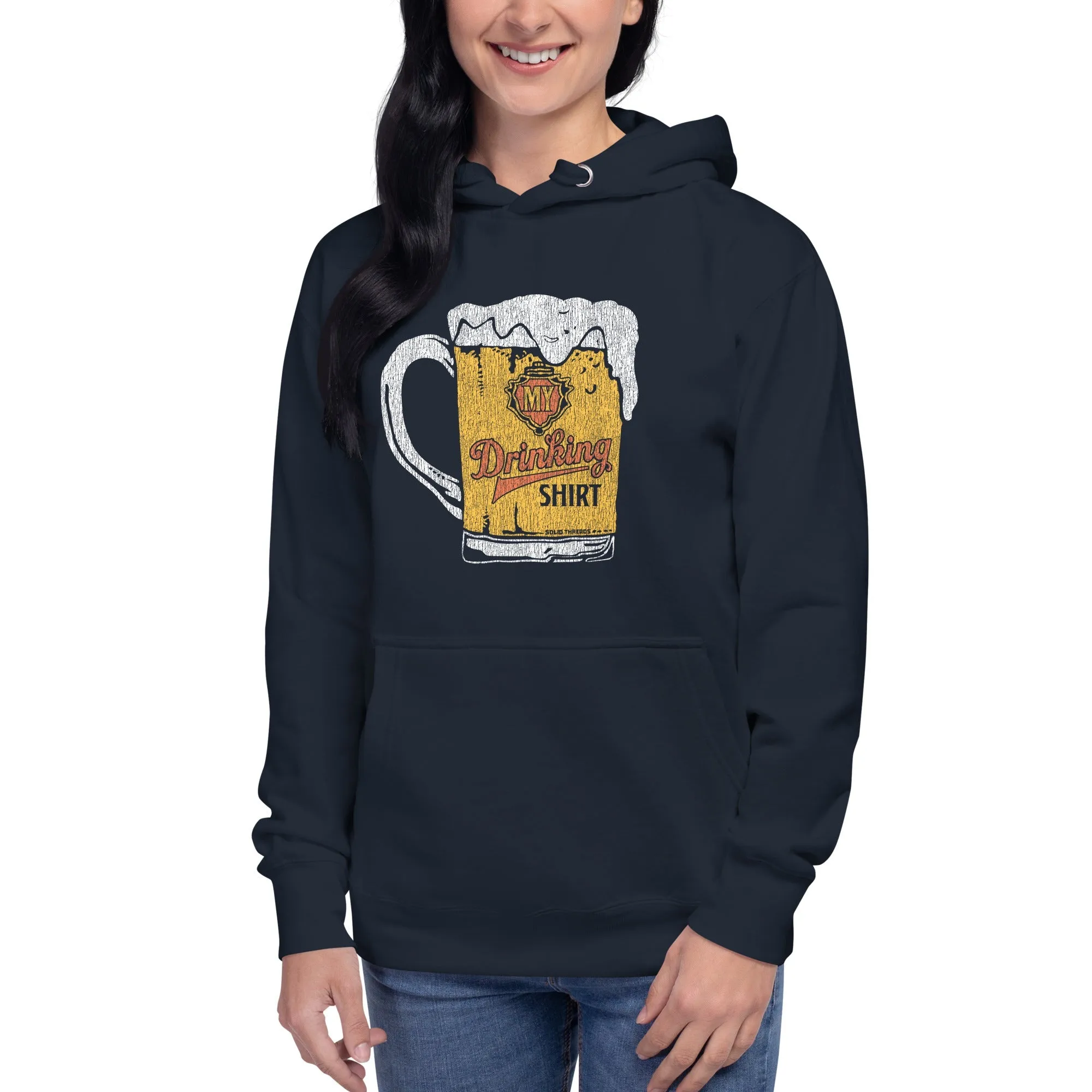 My Drinking Shirt Classic Fleece Pullover Hoodie