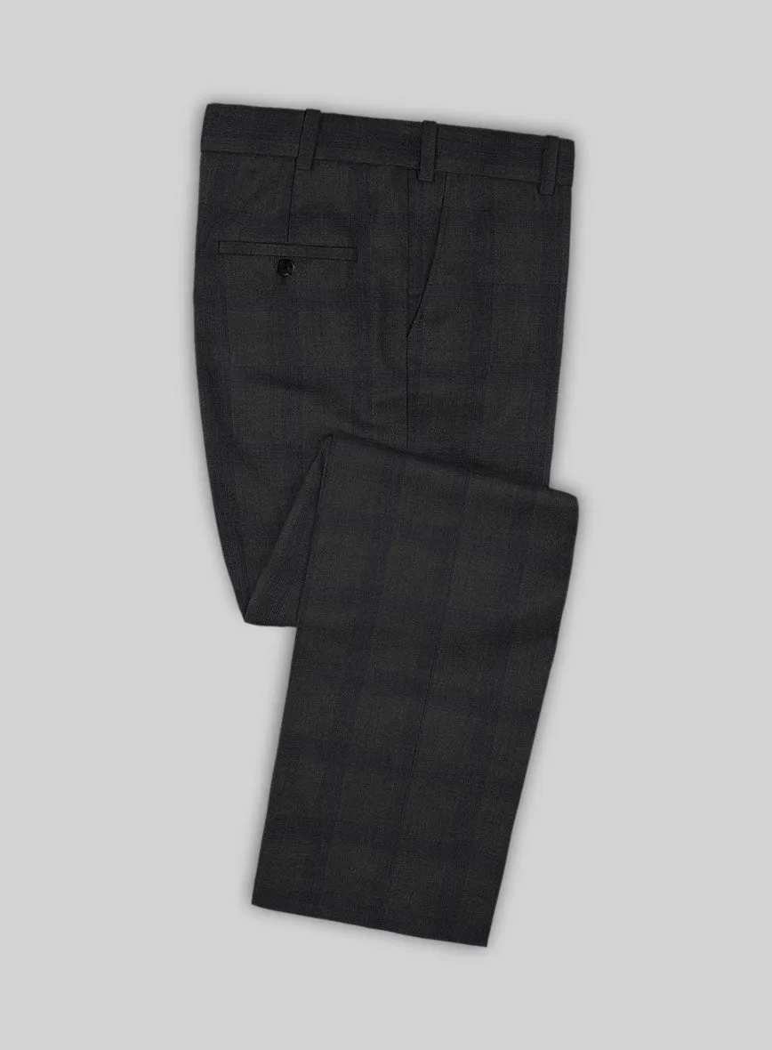 Napolean Knight Charcoal Check Pants