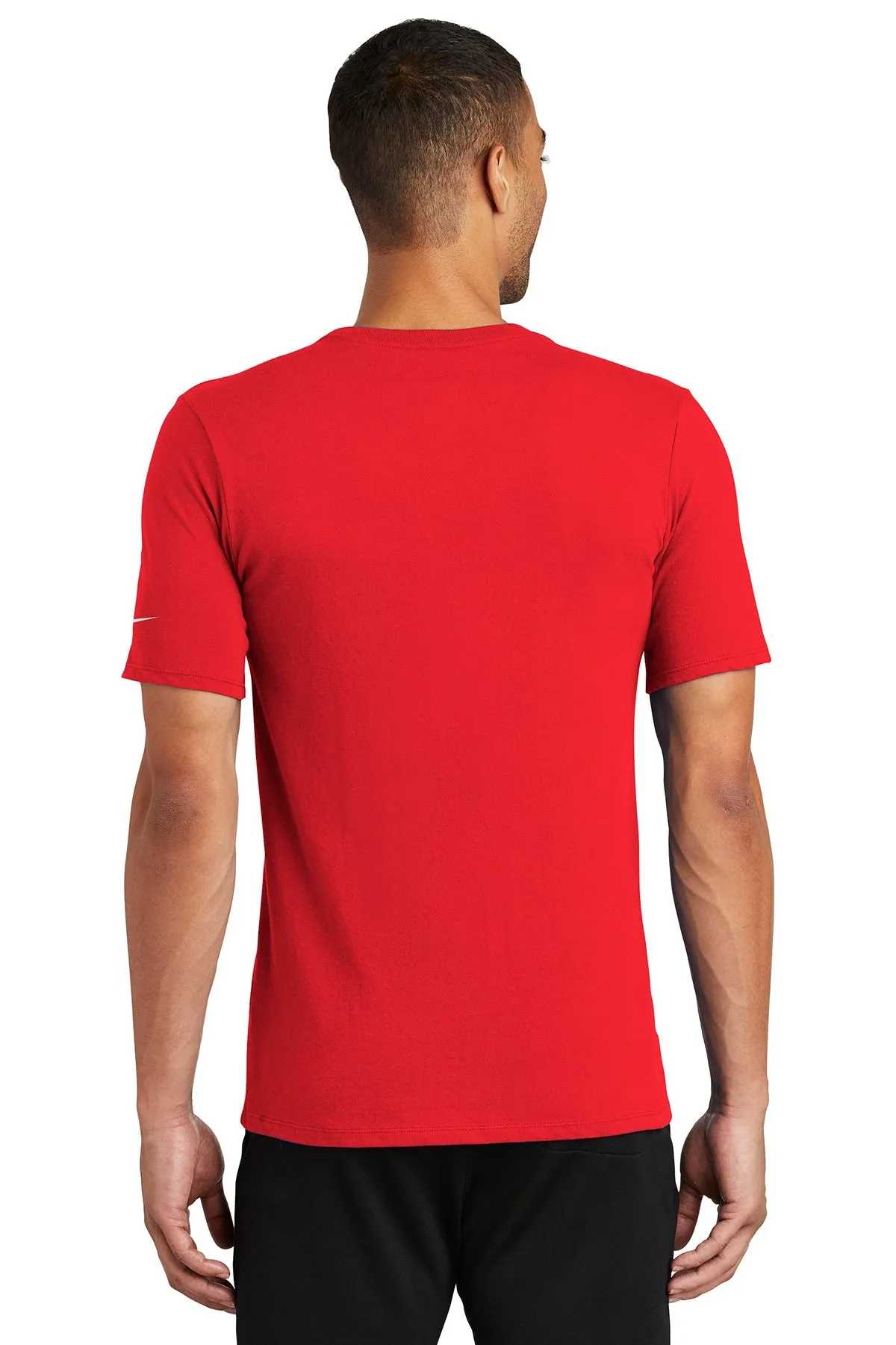 Nike DriFIT Cotton Poly Custom Tees, University Red