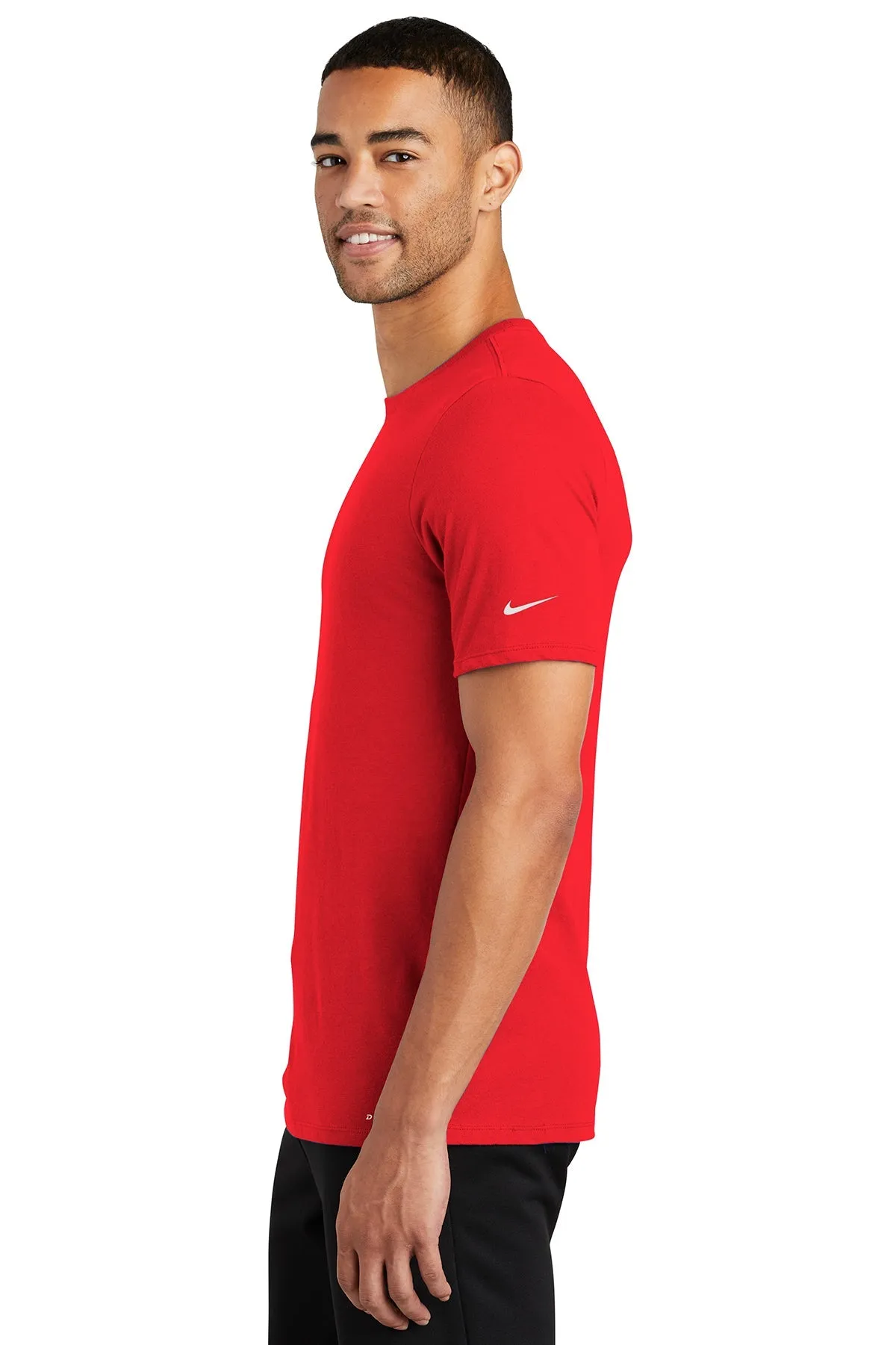 Nike DriFIT Cotton Poly Custom Tees, University Red