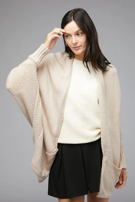 PATTEN KNIT DOLMAN SLOUCH CARDIGAN