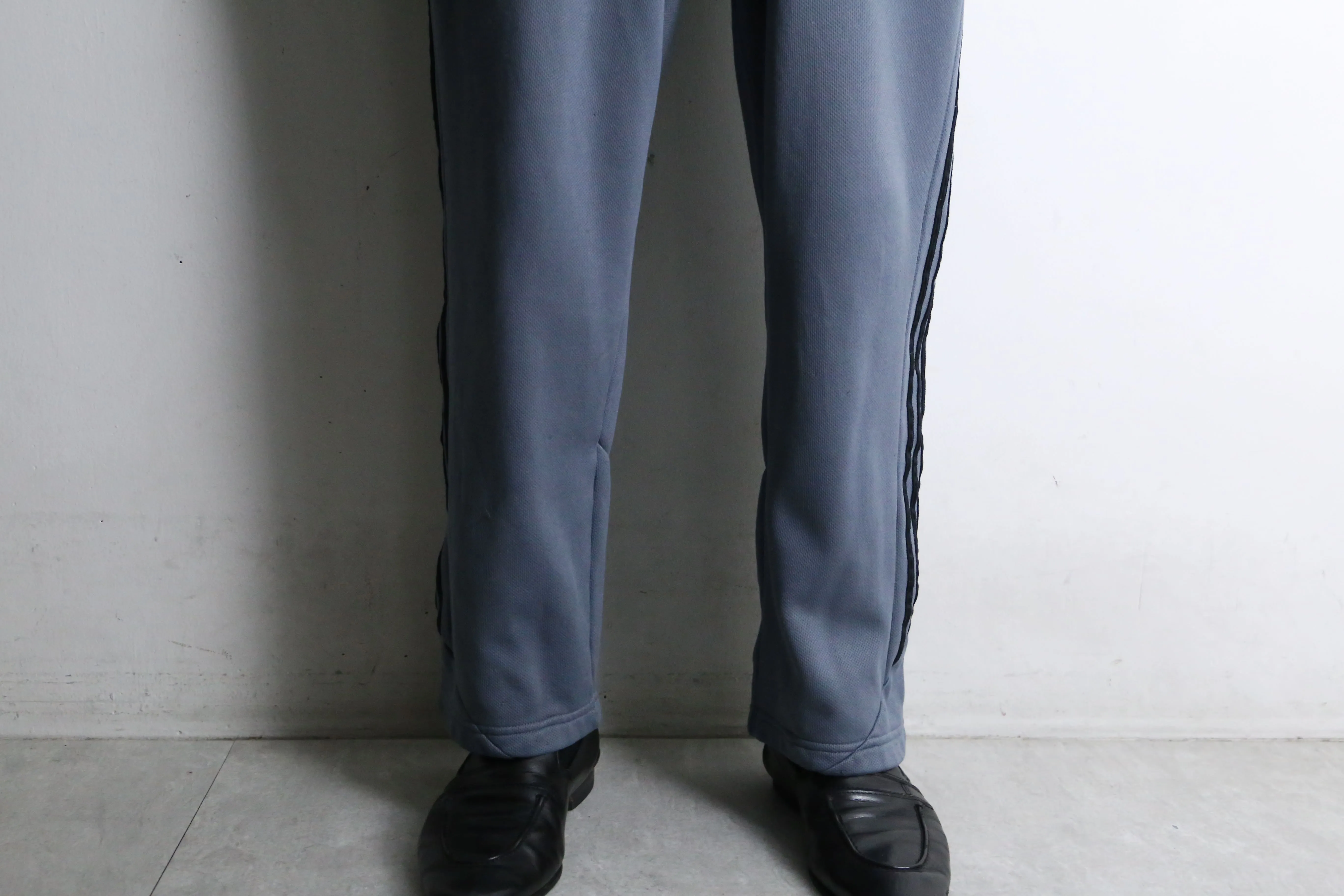 "adidas" light gray color track pants