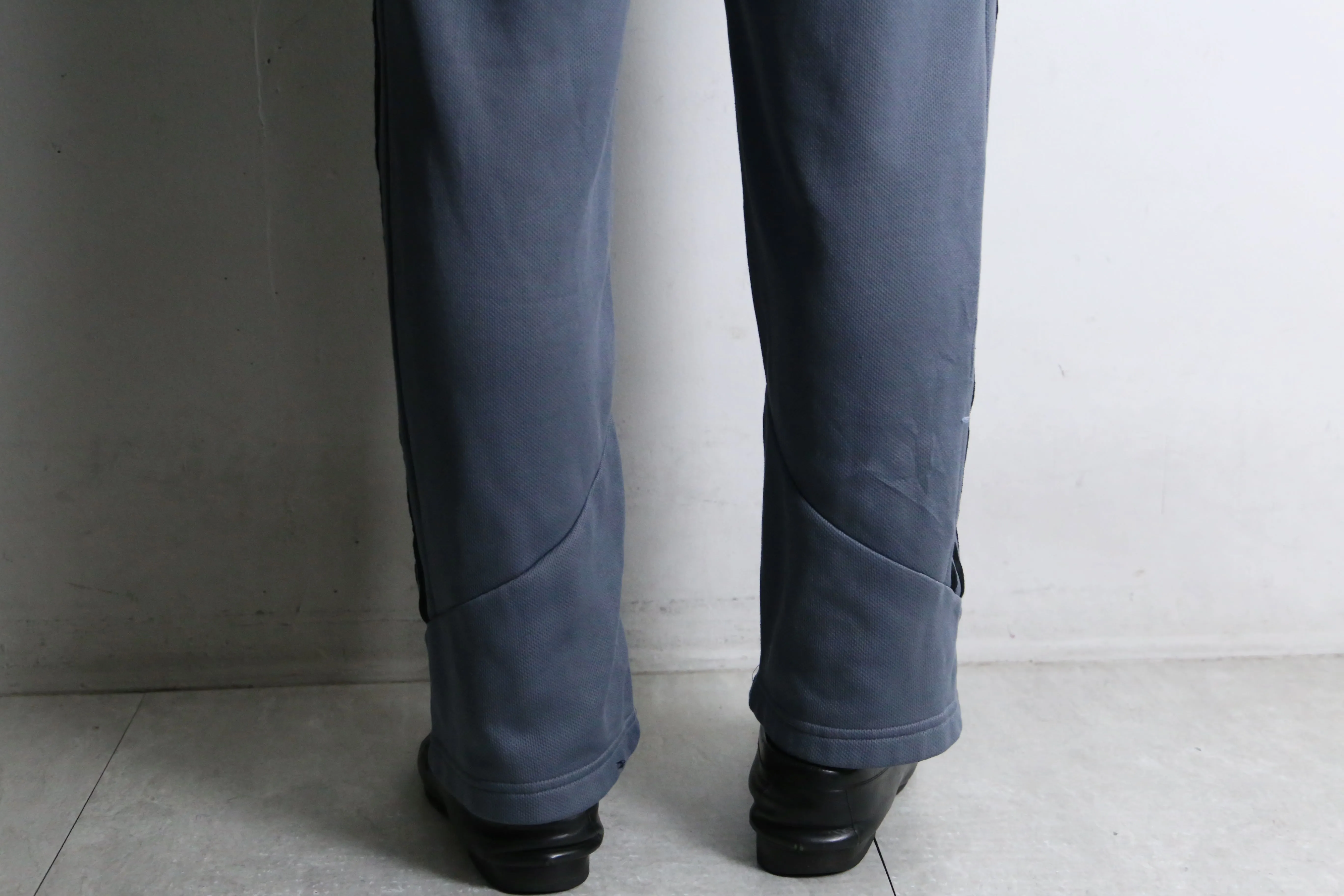 "adidas" light gray color track pants