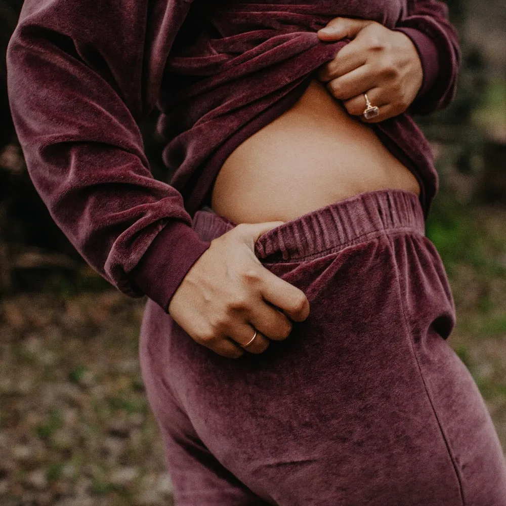 RAVEN Velour Sweatpant