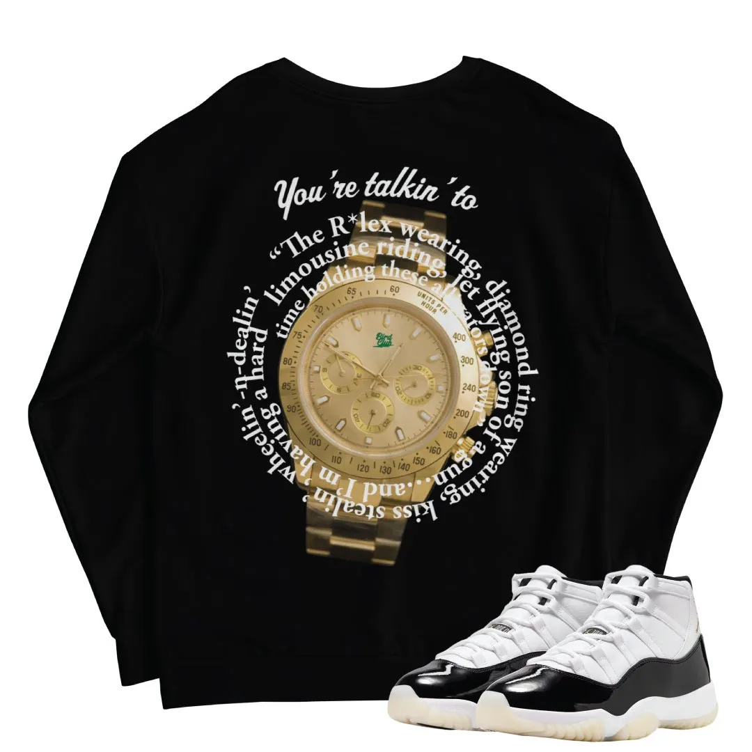 Retro 11 "Gratitude" Roley Sweatshirt