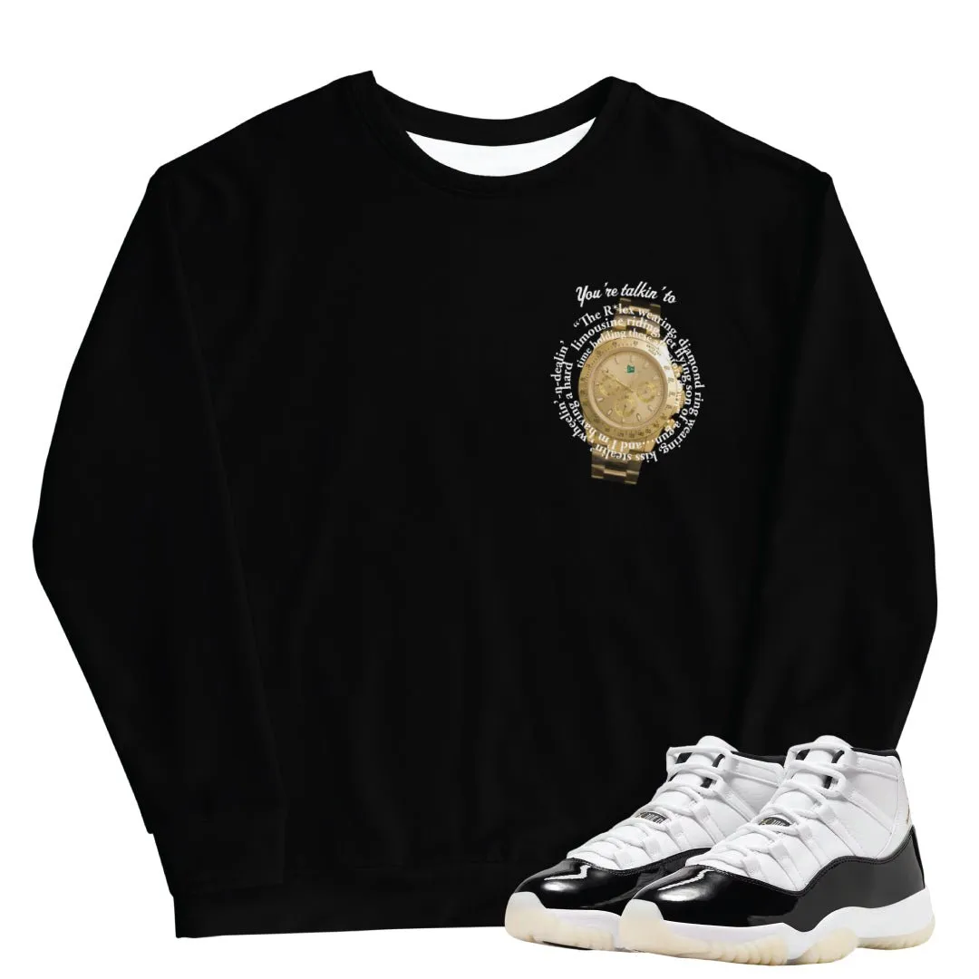 Retro 11 "Gratitude" Roley Sweatshirt