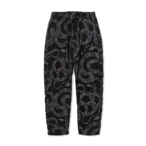 R/P ALLOVER SNAKE PATTERN EASY TROUSERS ＜LIMITED＞