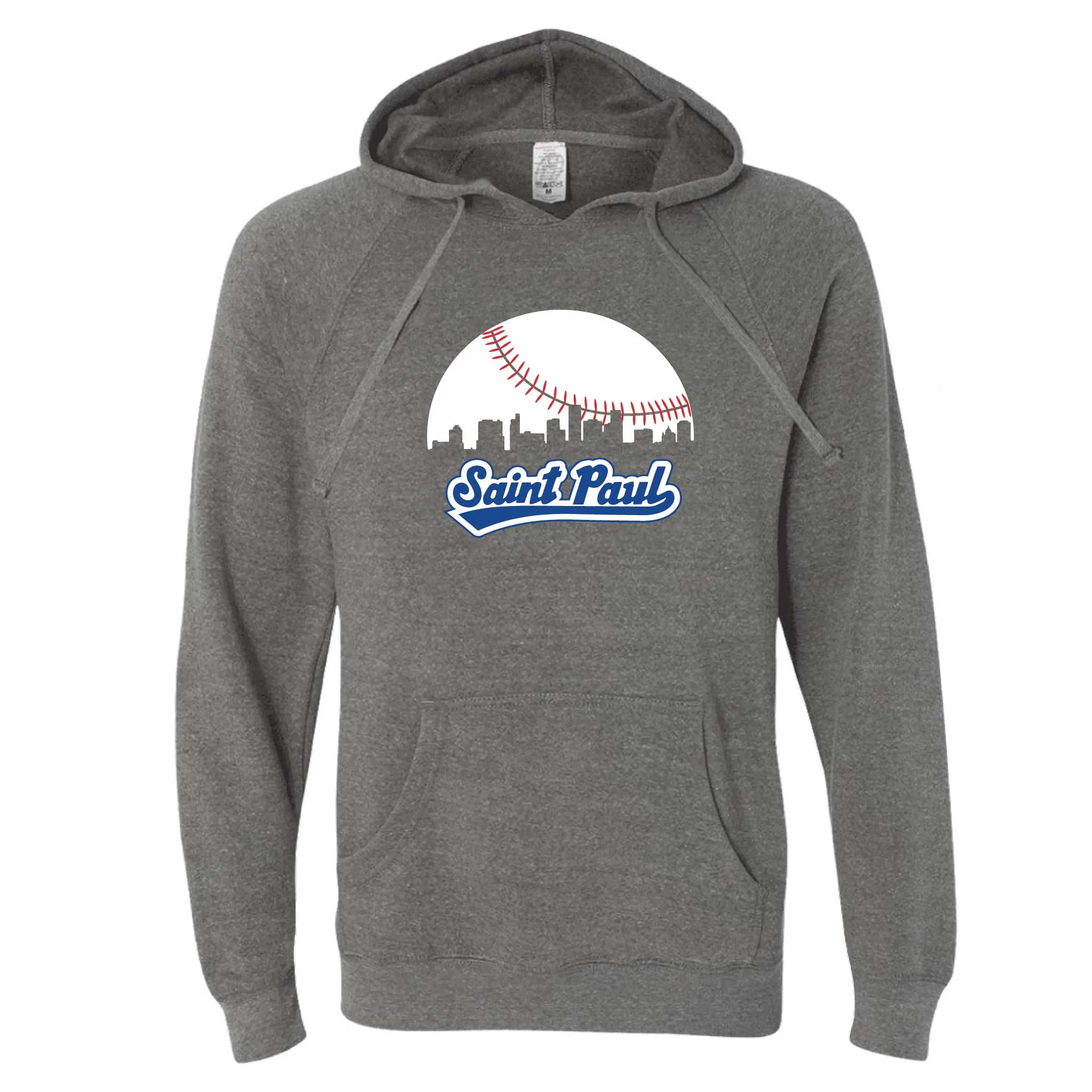 Saint Paul Baseball Skyline Minnesota Hoodie