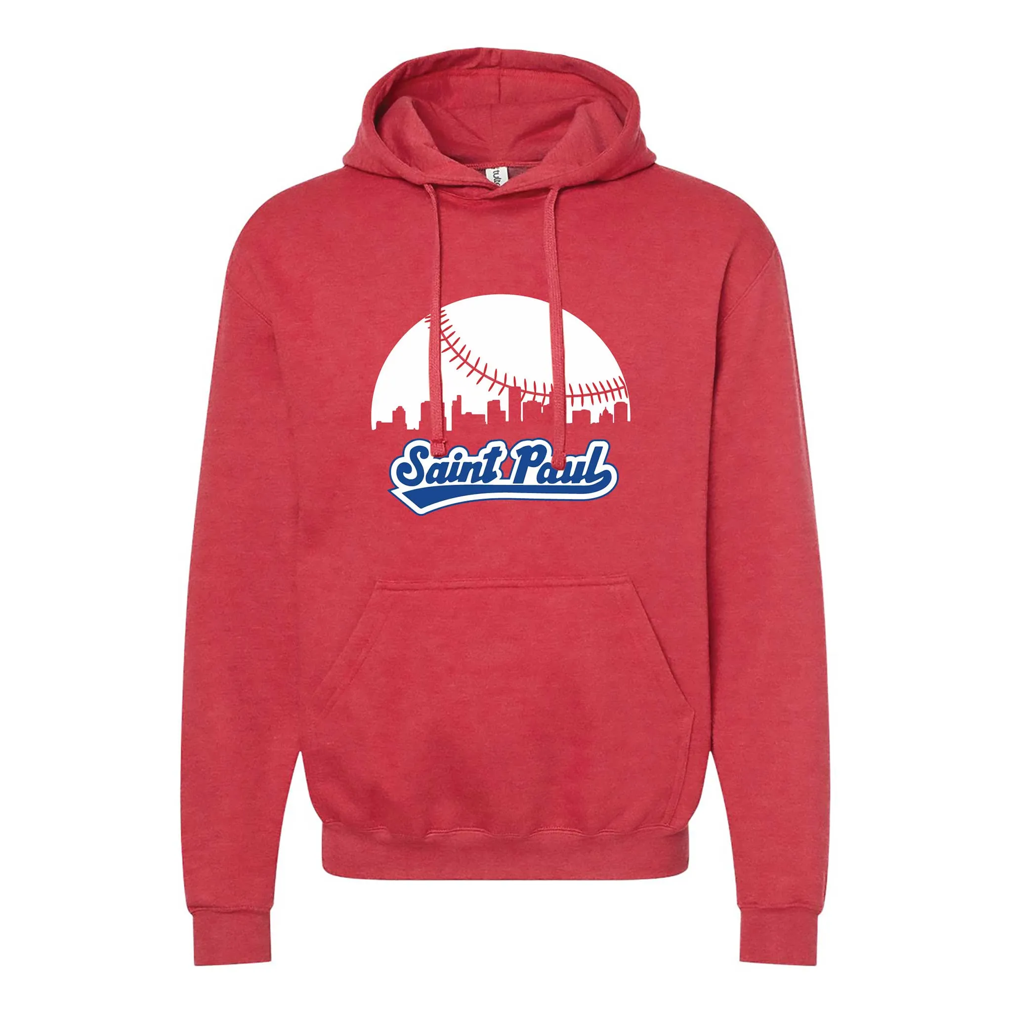 Saint Paul Baseball Skyline Minnesota Hoodie