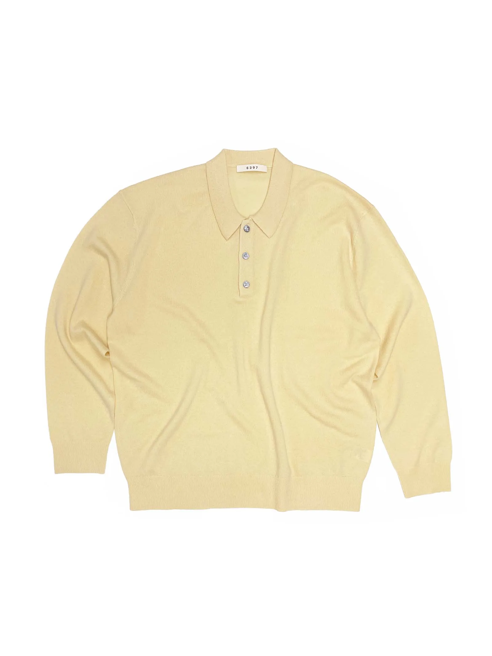 Slouchy Polo in Hay