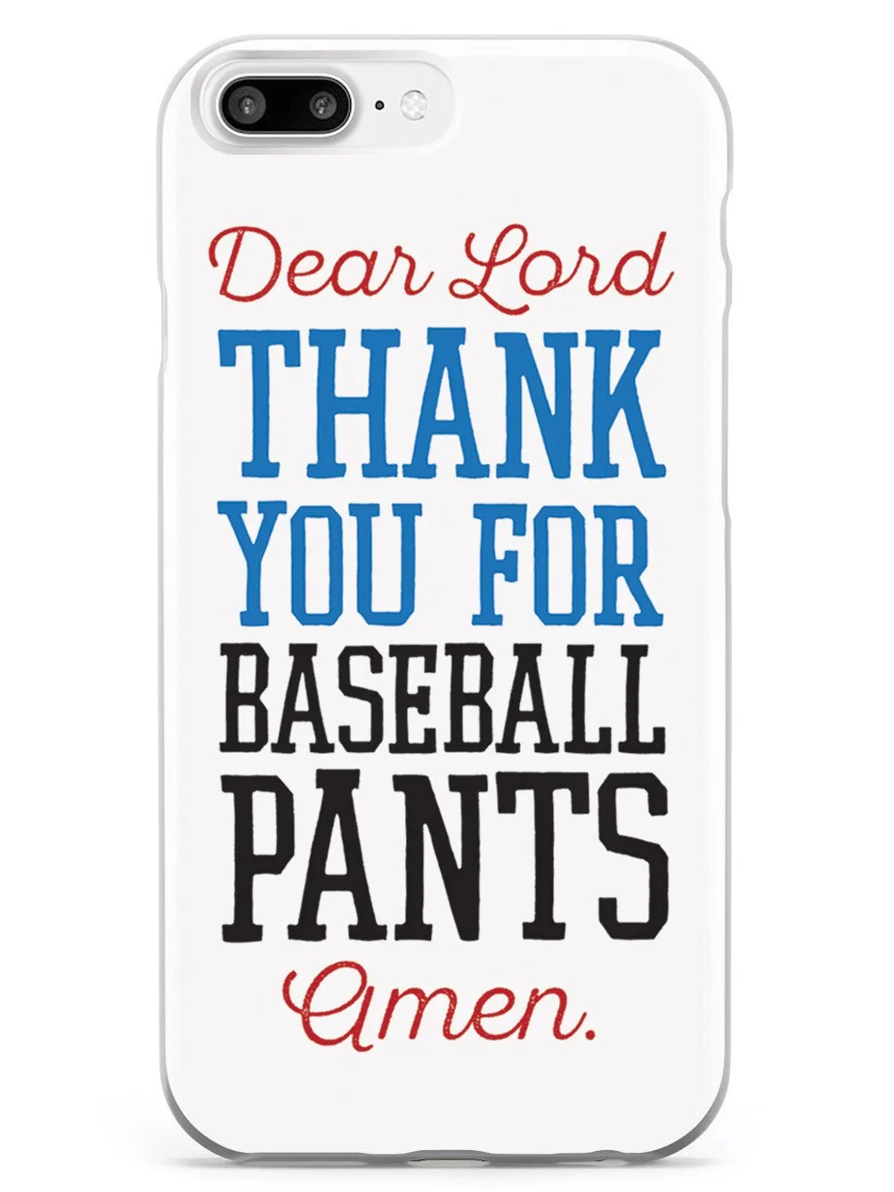 Thank You For Baseball Pants - Baseball Case