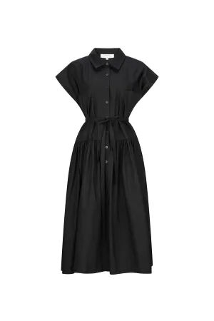 TILDA DOLMAN SLEEVE DRESS BLACK