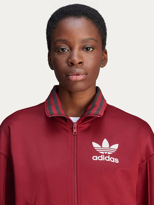 WB Track Top - Burgundy