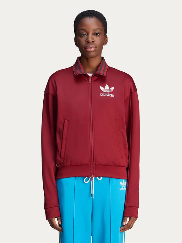 WB Track Top - Burgundy