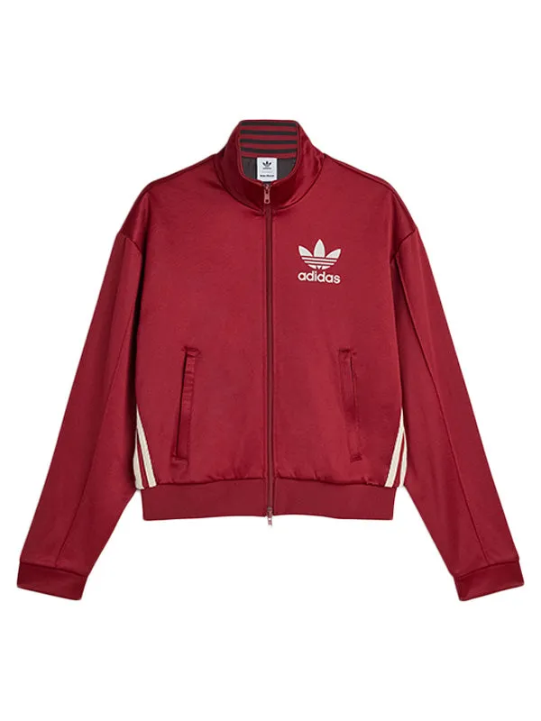 WB Track Top - Burgundy