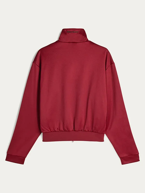 WB Track Top - Burgundy