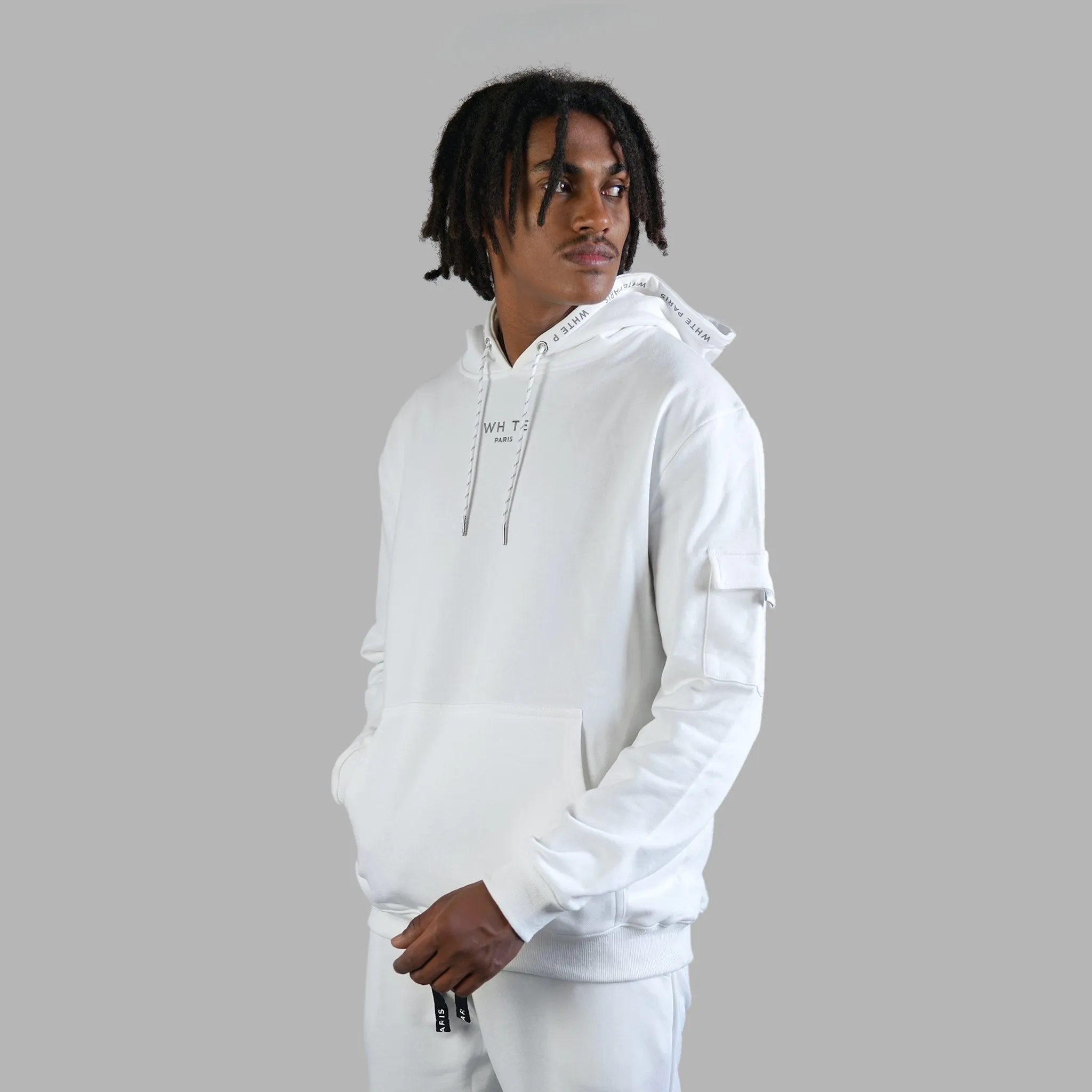 Whte Tokyo Hoodie