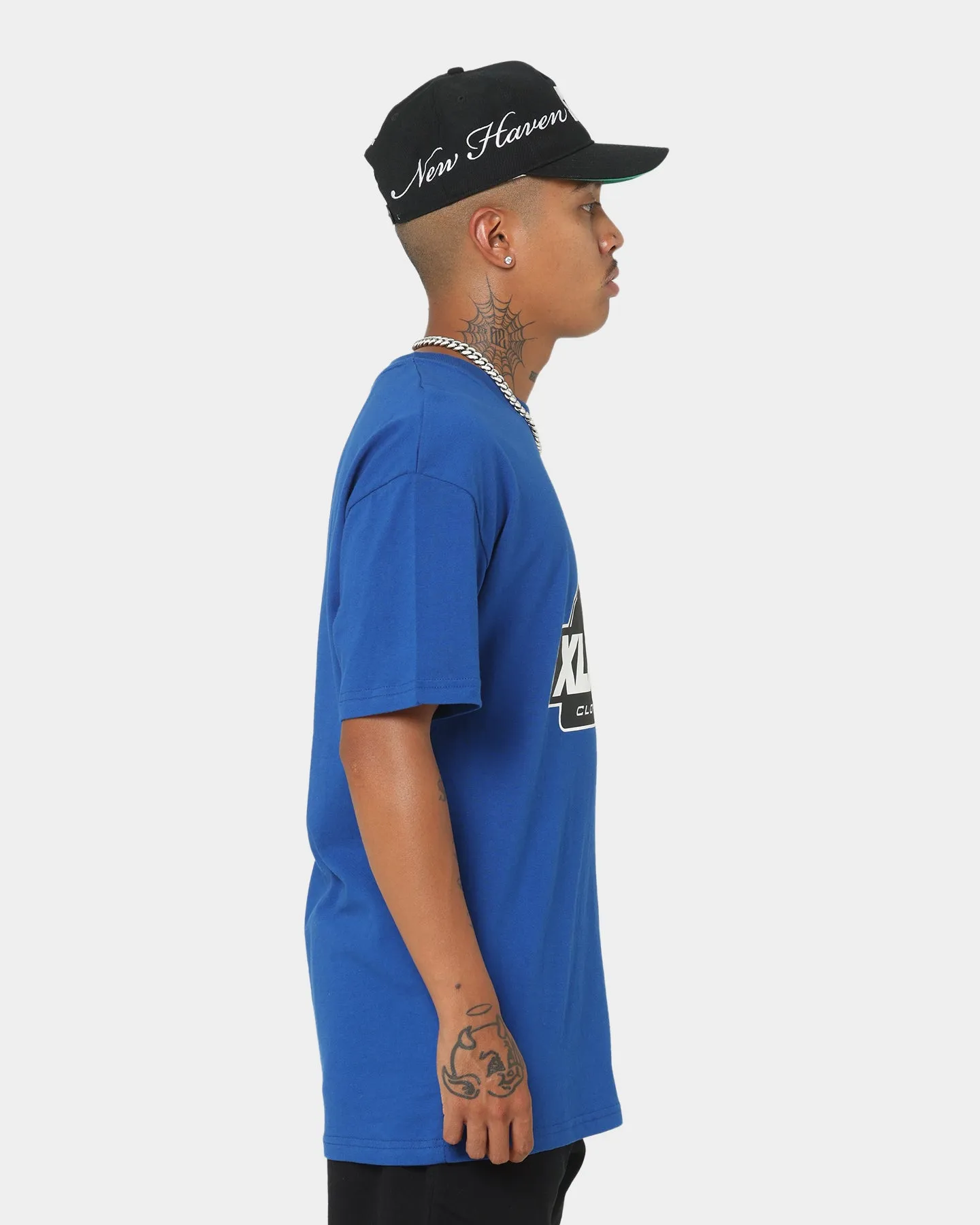 XLARGE 91 Slanted Logo T-Shirt Blue/Black