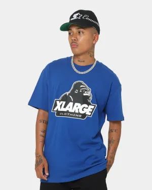 XLARGE 91 Slanted Logo T-Shirt Blue/Black