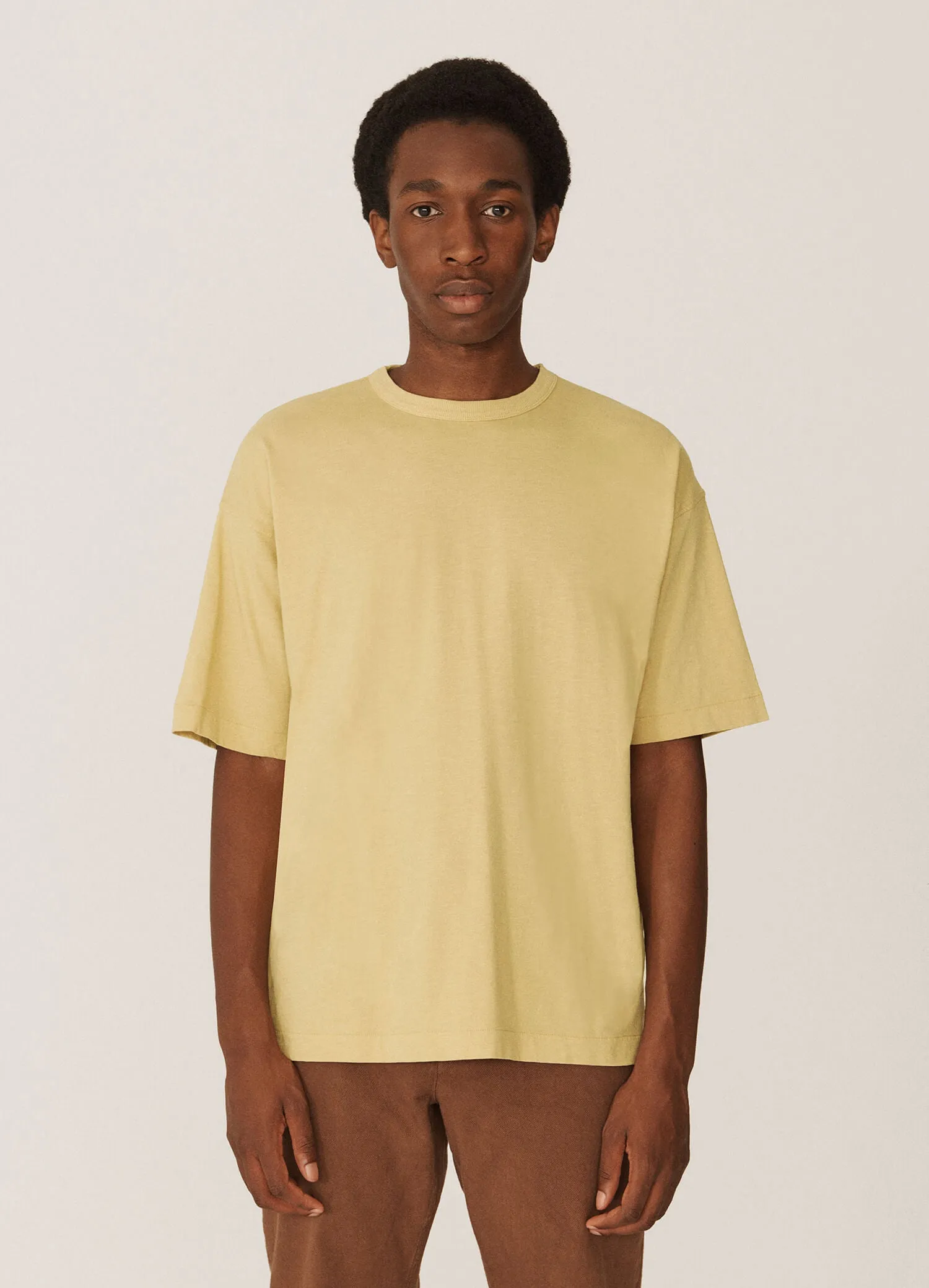 YMC Triple T-Shirt sand